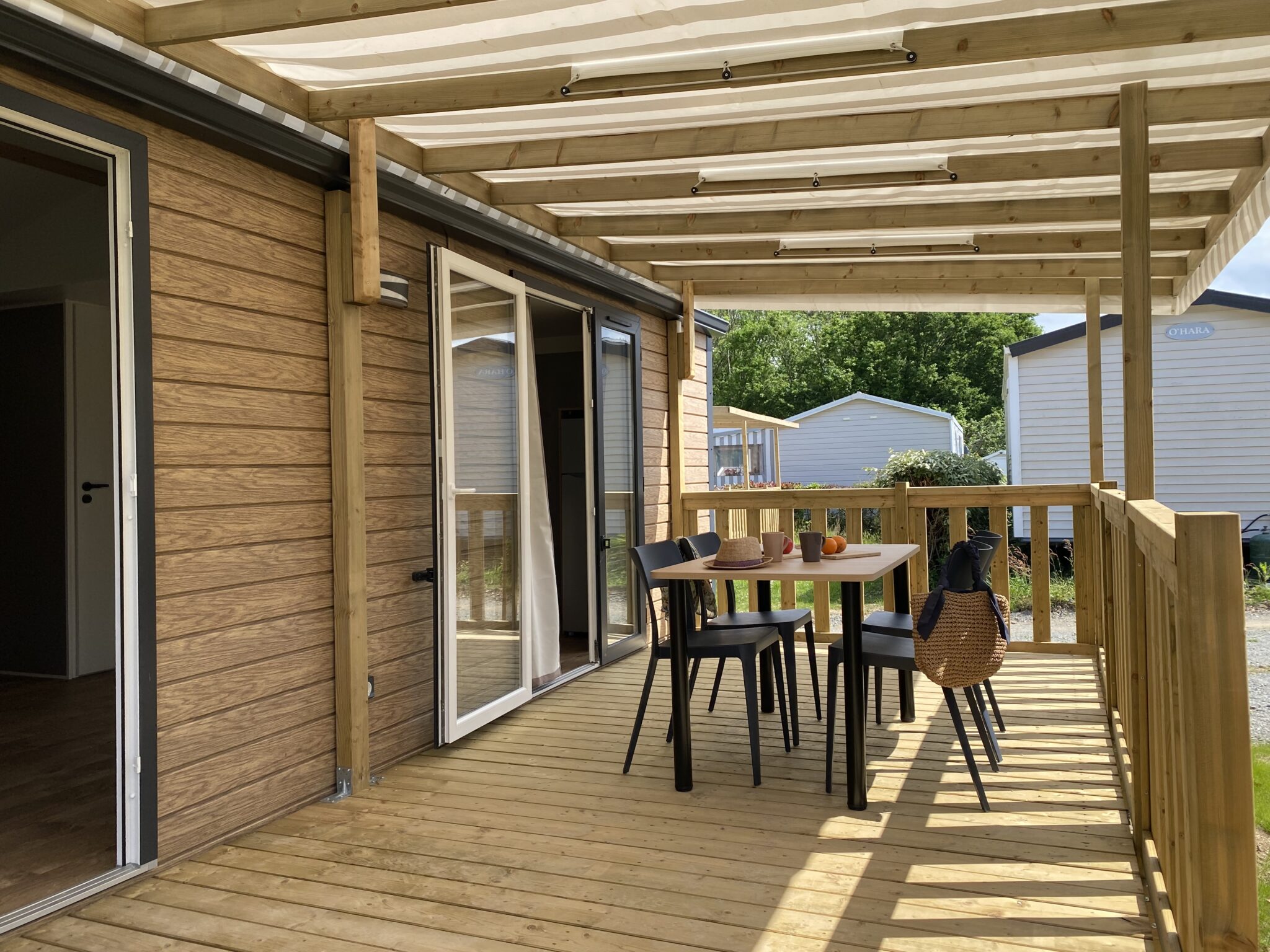 achat mobil home moelan sur mer bretagne
