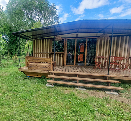 Chalet Toilé Prémium