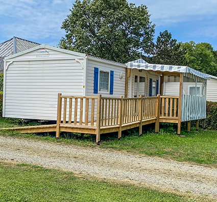 Mobilhome adapté personne à mobilité réduite- 2CH 1SDB-TV